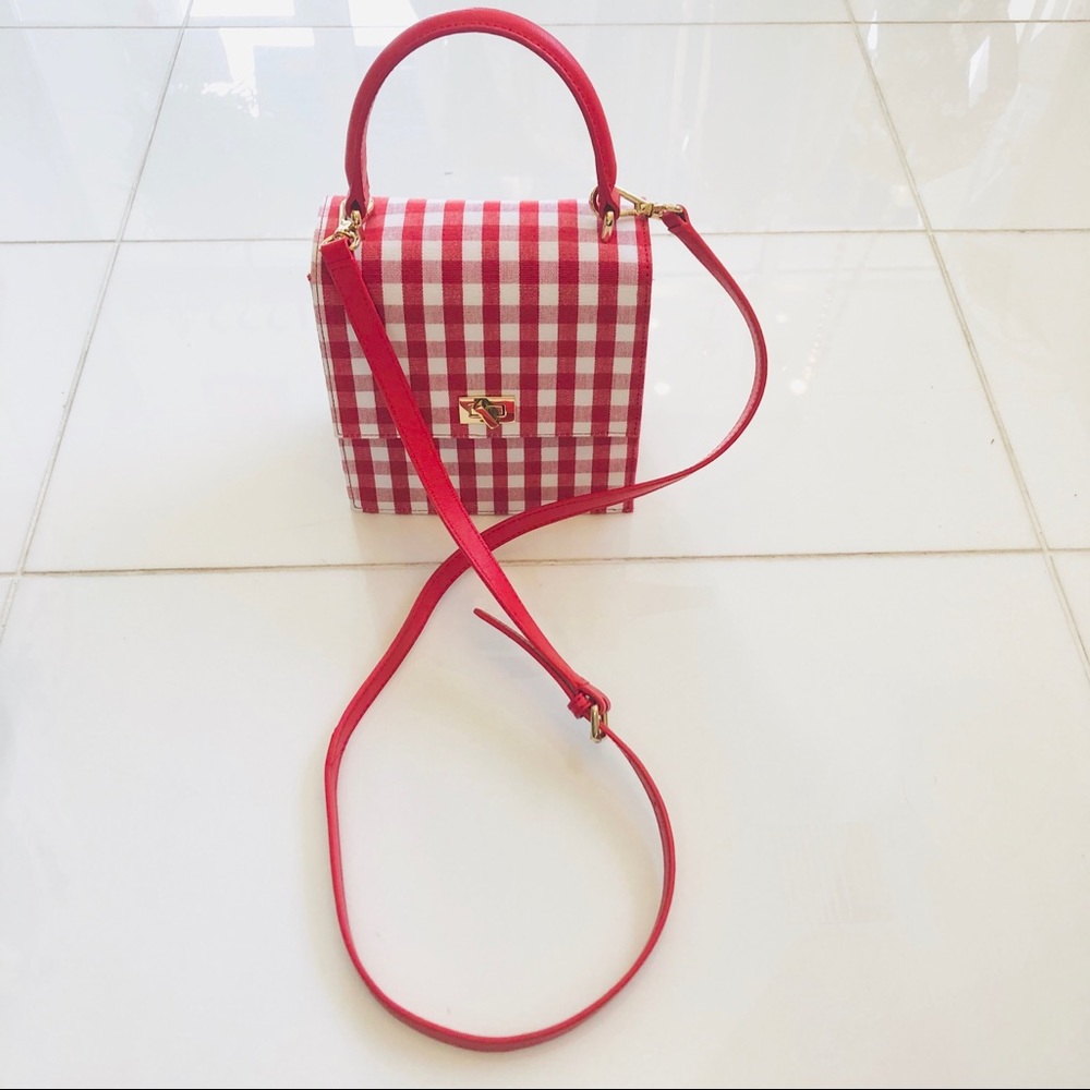 Neely & Chloe Red Mini Lady Bag